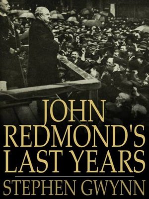 cover image of John Redmond's Last Years